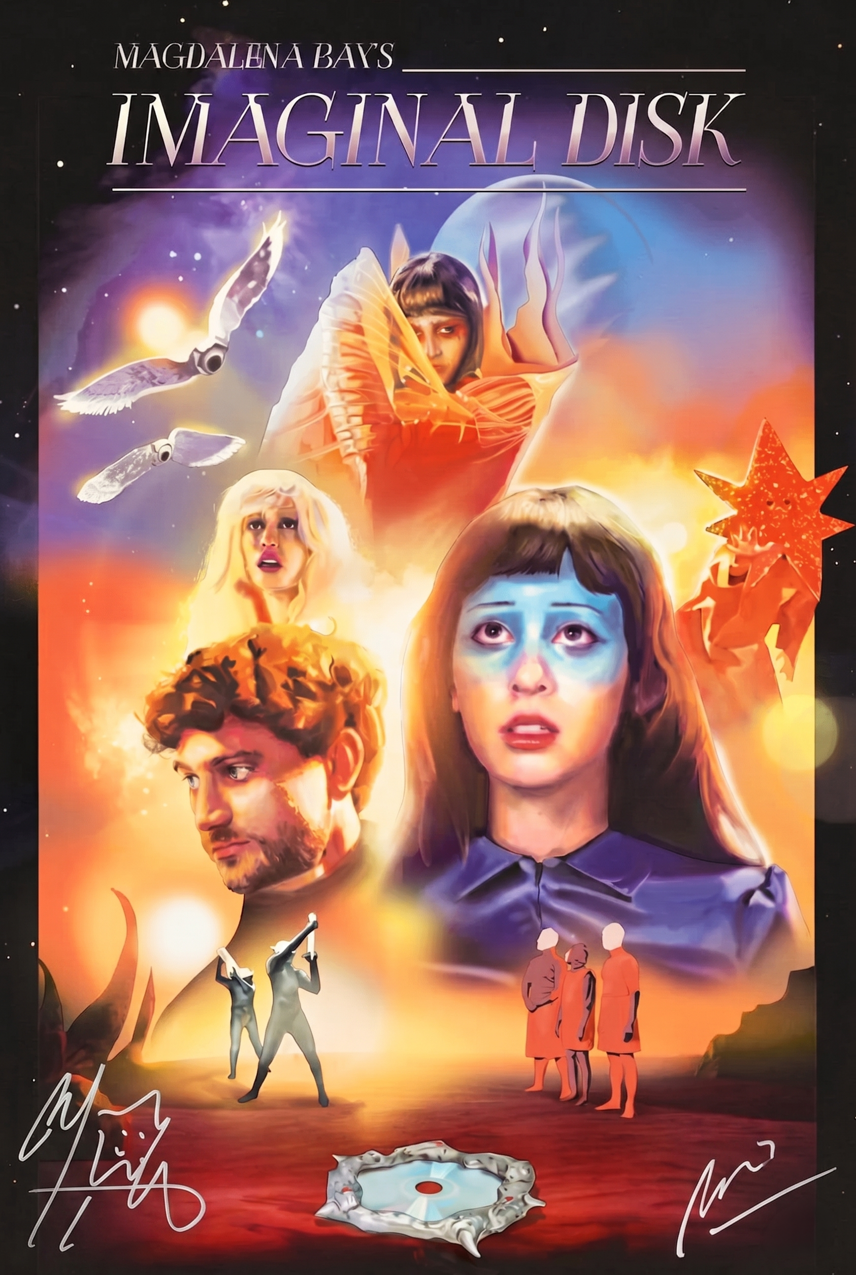 Signed poster